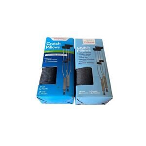 2Walgreens Crutch Pillows 4 Arm Pillows and 2 Hand Pillows New In Package